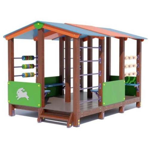 Альтанка навіс з рахівничкою на дитячий майданчик