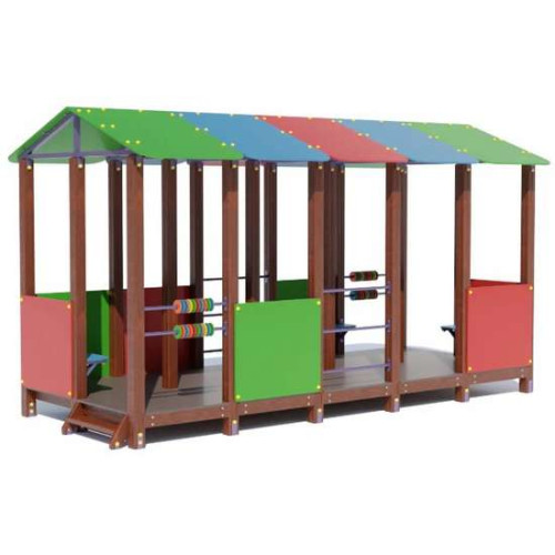 Будиночок-альтанка з рахунками