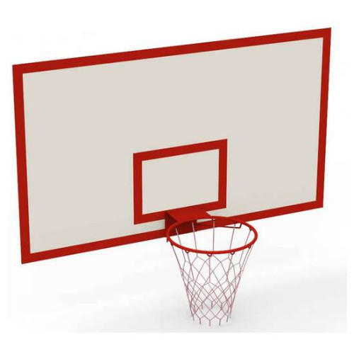 Щит баскетбольний 1200х900 фанера без кільця