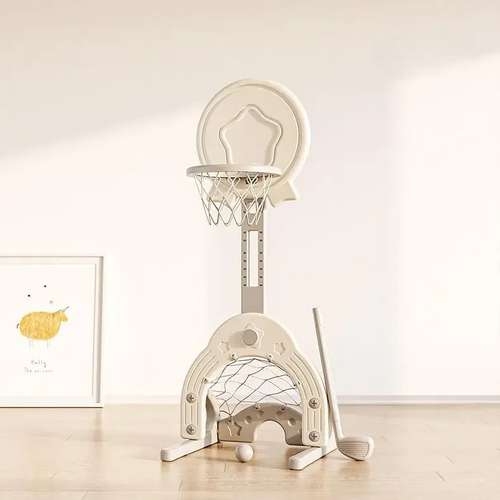 Дитячий спортивний комплекс 3в1 Shiny білий