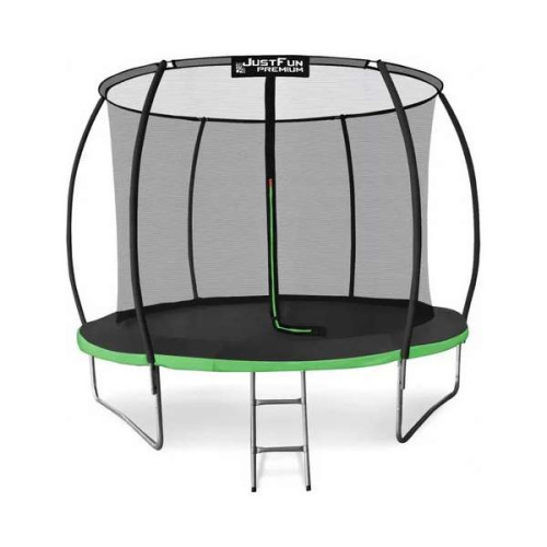 Батут Just Fun 183см Premium Черный внутренняя сетка