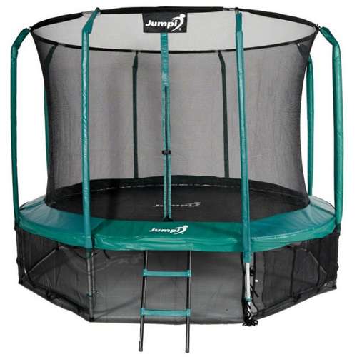 Батут Jumpi Maxy Comfort з внутрішньою сіткою 312 см зелений до 160кг Батут Jumpi Maxy Comfort з внутрішньою сіткою 312 см зелений до 160кг