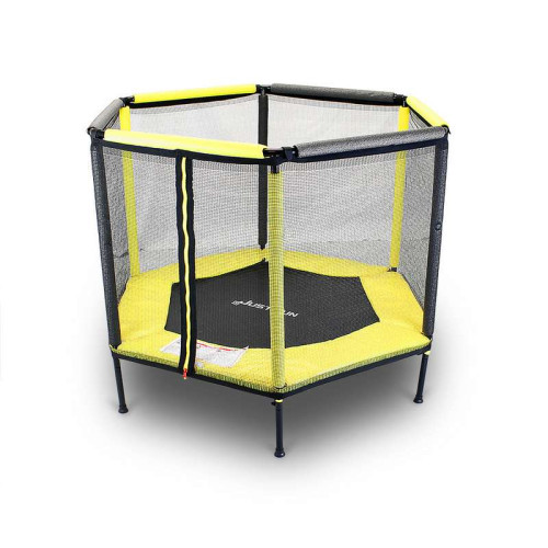 Батут-манеж детский Just Fun 140см Yellow шестиугольный ✅ хорошие характеристики Батут-манеж детский Just Fun 140см Yellow шестиугольный ✅ хорошие характеристики