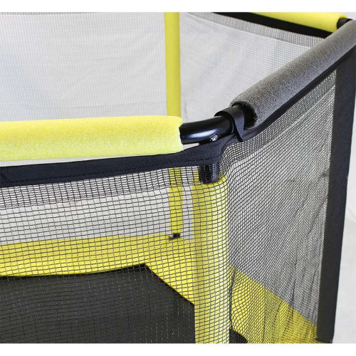 Батут-манеж детский Just Fun 140см Yellow шестиугольный ✅ хорошие характеристики Батут-манеж детский Just Fun 140см Yellow шестиугольный ✅ хорошие характеристики