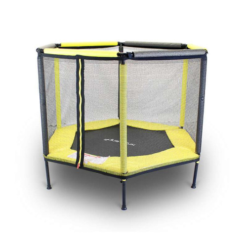 Батут-манеж детский Just Fun 140см Yellow шестиугольный ✅ хорошие характеристики Батут-манеж детский Just Fun 140см Yellow шестиугольный ✅ хорошие характеристики