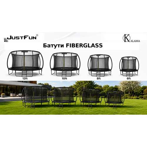 Батут 374см для детей BLACK Fiberglas black в сад ✅ хорошие характеристики Батут 374см для детей BLACK Fiberglas black в сад ✅ хорошие характеристики фото8