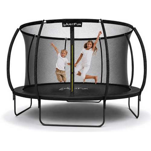 Батут 374см для детей BLACK Fiberglas black в сад ✅ хорошие характеристики Батут 374см для детей BLACK Fiberglas black в сад ✅ хорошие характеристики фото6
