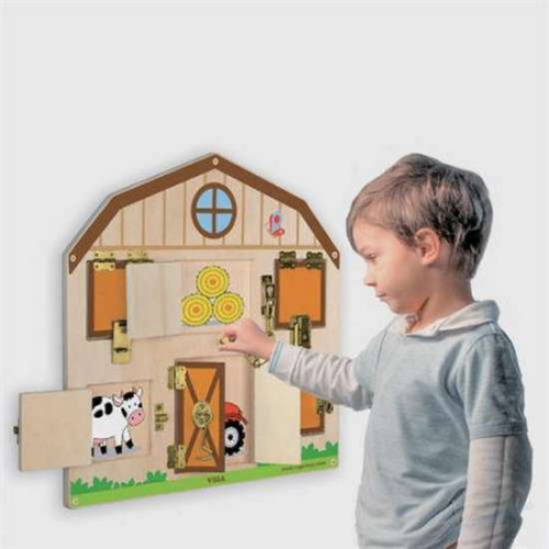 Дитячий розвиваючий настінний бізіборд Будиночок на фермі купити за ціною 4 239 грн. Дитячий розвиваючий настінний бізіборд Будиночок на фермі купити за ціною 4 239 грн.