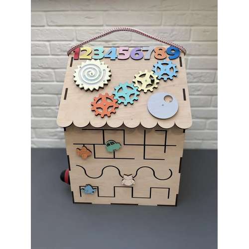 Бізібудинок 50х35х35см розвиваюча іграшка