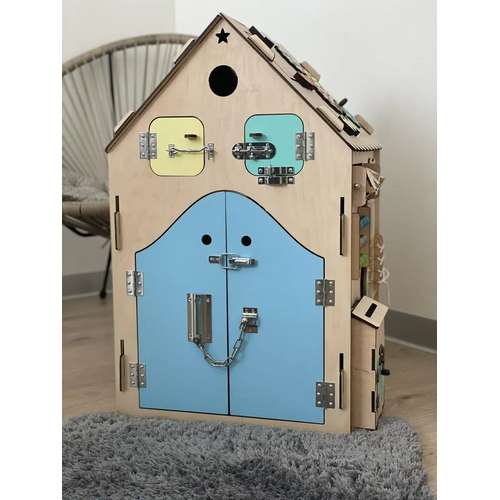 Бізібудинок 70х40х40см розвиваюча іграшка для дітей