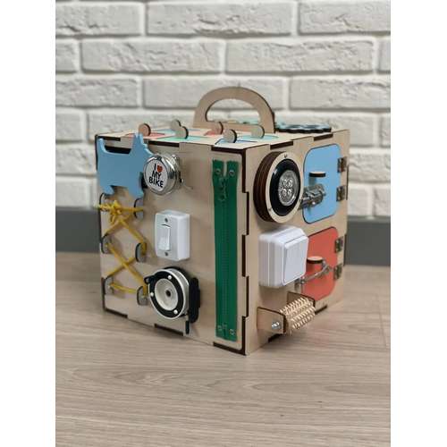 БізіКуб 25х25 см розвиваюча іграшка