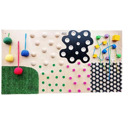 Тактильна панель-бізіборд №1