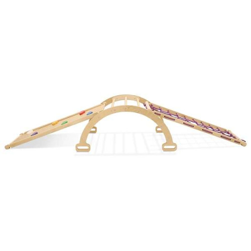 Ігровий спортивний дерев'яний дитячий комплекс Альпініст-2