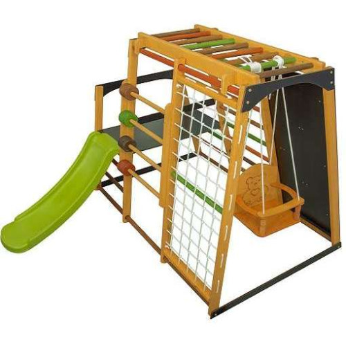 Детский спортивный комплекс для улицы с горкой Малыш-2 ✅ хорошие характеристики Детский спортивный комплекс для улицы с горкой Малыш-2 ✅ хорошие характеристики