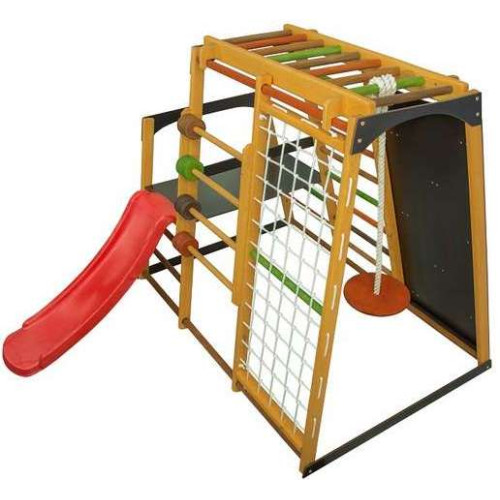 Детский спортивный комплекс для улицы с горкой Малыш-2 ✅ хорошие характеристики Детский спортивный комплекс для улицы с горкой Малыш-2 ✅ хорошие характеристики