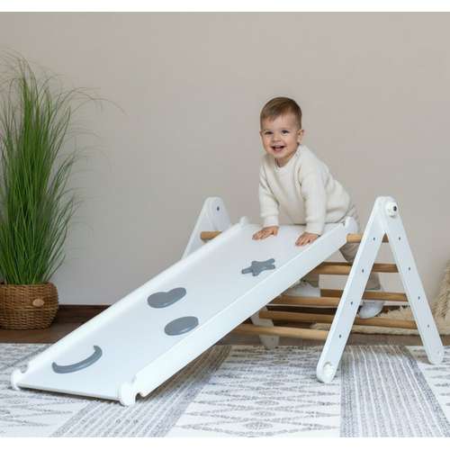 Спортивний дитячий комплекс Піклера: трикутник (2 секції) та гірка Спортивний дитячий комплекс Піклера: трикутник (2 секції) та гірка