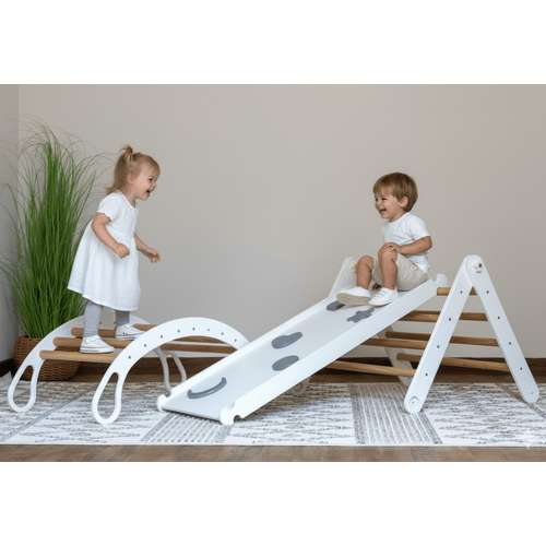 Спортивний комплекс Піклера 3в1: трикутник (2 секції), гірка та арка Спортивний комплекс Піклера 3в1: трикутник (2 секції), гірка та арка