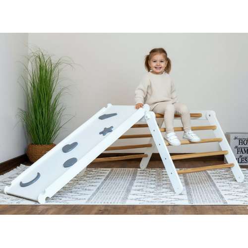 Комплекс Піклера: трикутник-лазалка (3 секції) та гірка-скеледром Комплекс Піклера: трикутник-лазалка (3 секції) та гірка-скеледром