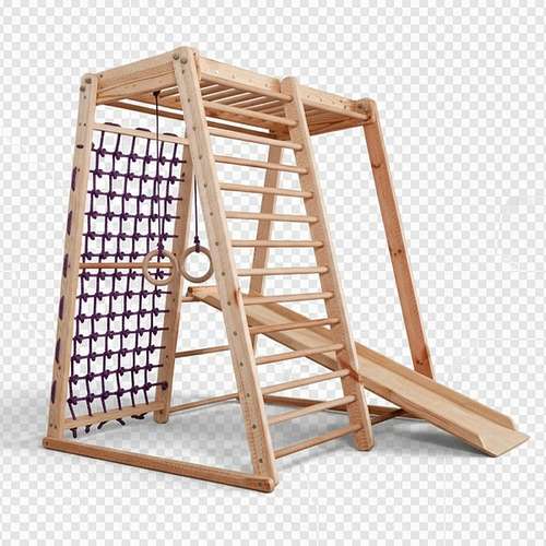 Детский спортивный комплекс Кроха-3 Wood с горкой для дома ✅ хорошие характеристики Детский спортивный комплекс Кроха-3 Wood с горкой для дома ✅ хорошие характеристики фото1