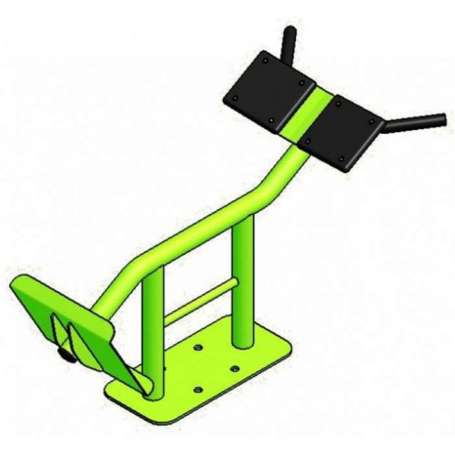 Вуличний тренажер Гіперекстензія на спортивний майданчик