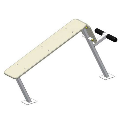 Вуличний тренажер Лава для преса на спортивний майданчик