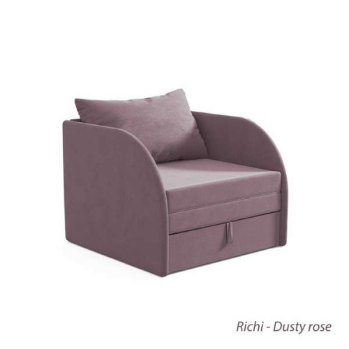 Розкладне дитяче крісло Richi Dusty rose в кімнату дівчинці Розкладне дитяче крісло Richi Dusty rose в кімнату дівчинці