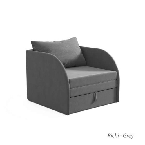 Крісло розкладне дитяче Richi Grey в невелику кімнату Крісло розкладне дитяче Richi Grey в невелику кімнату