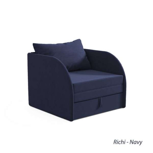 Дитяче крісло розкладне Richi Navy в кімнату хлопчику Дитяче крісло розкладне Richi Navy в кімнату хлопчику
