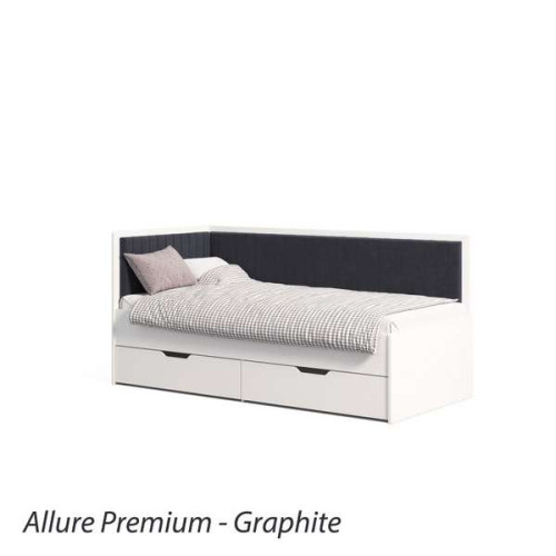 Односпальне ліжко Brooklyn сіре для підлітка купити за ціною 10 220 грн. Односпальне ліжко Brooklyn сіре для підлітка купити за ціною 10 220 грн.