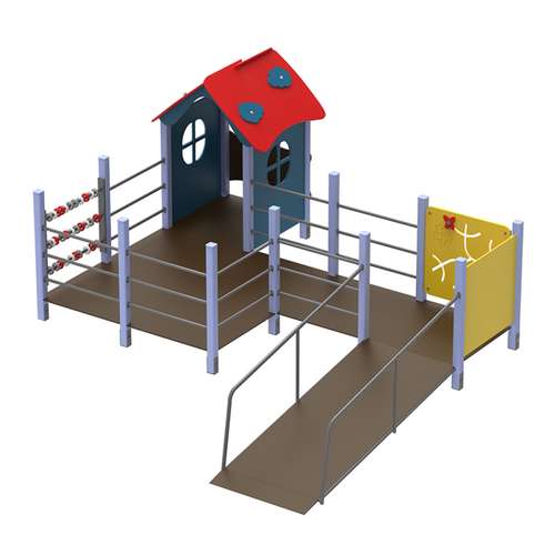 Детский комплекс Shelter ОФВ инклюзивный