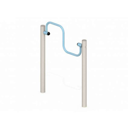 Тренажер металлический уличный антивандальный E12 для людей с ОФВ