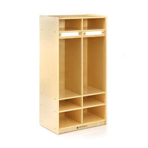 Детский шкаф University 2-секционный открытый