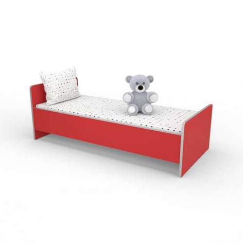 Детская кроватка одноярусная для садика 140х60 розовая ✅ хорошие характеристики Детская кроватка одноярусная для садика 140х60 розовая ✅ хорошие характеристики