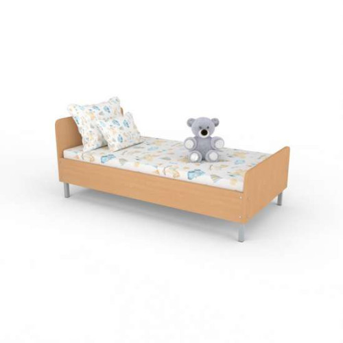 Детская кроватка одноярусная для садика 120х60 на ножках