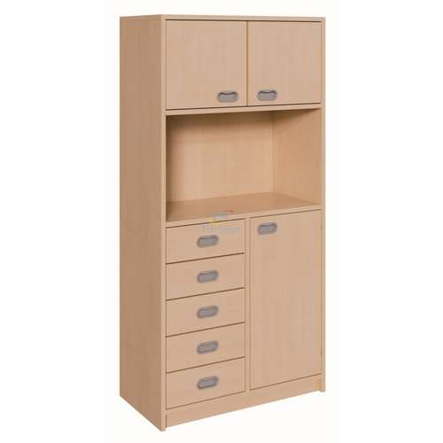 Шкаф для учебных материалов (102×160×45 см)