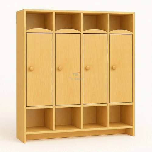 Шкафчик гардеробный на 4 отделения Мой уголок