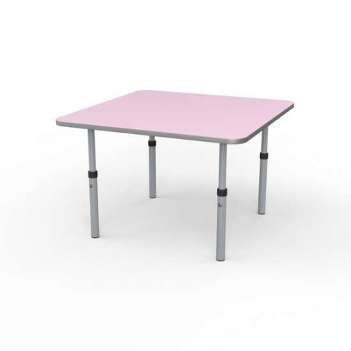 Стіл дитячий форми трапеції 700х700 кольорове ДСП для дитячого садочка