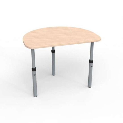 Стіл дитячий напівкруглої форми 600х450 кольорове ДСП для дитячого садочка