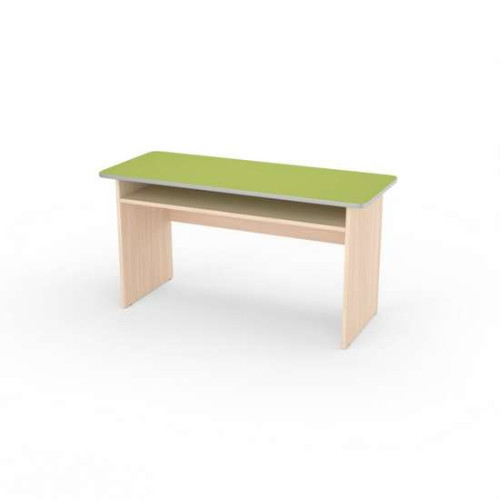 Стіл дитячий Мишеня 1 зр.гр. з полицею 1100x450x460 кольорове ДСП для дитячого садочка