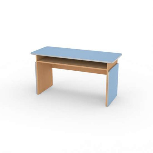 Стіл дитячий Ростик 1-3 зр.гр. з полицею 1100х450х460/580 кольорове ДСП для дитячого садочка купити за ціною 2 346 грн. Стіл дитячий Ростик 1-3 зр.гр. з полицею 1100х450х460/580 кольорове ДСП для дитячого садочка купити за ціною 2 346 грн.