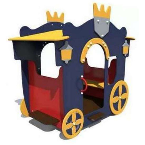 Детский уличный игровой домик "Карета"