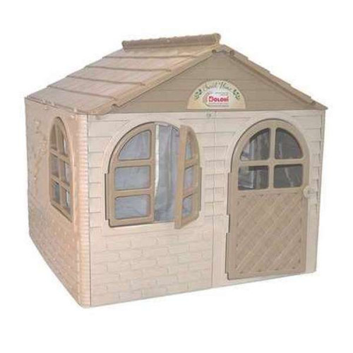 Дитячий ігровий пластиковий Еко будиночок (середній) Дитячий ігровий пластиковий Еко будиночок (середній)