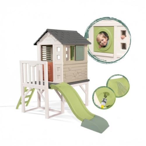 Ігровий будиночок на палях з гіркою і пісочниця-грядка купити за ціною 19 368 грн. Ігровий будиночок на палях з гіркою і пісочниця-грядка купити за ціною 19 368 грн.