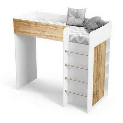 Дитяче ліжко Горище Bed Room 3 корпус Білий з шафою та драбиною
