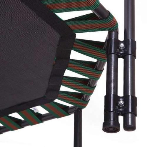 Фитнес батут для джампинга восьмиугольный с ручкой ø107см черный-зеленый ✅ хорошие характеристики Фитнес батут для джампинга восьмиугольный с ручкой ø107см черный-зеленый ✅ хорошие характеристики