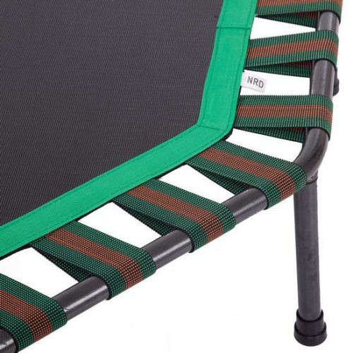 Фитнес батут для джампинга восьмиугольный с ручкой ø107см черный-зеленый ✅ хорошие характеристики Фитнес батут для джампинга восьмиугольный с ручкой ø107см черный-зеленый ✅ хорошие характеристики