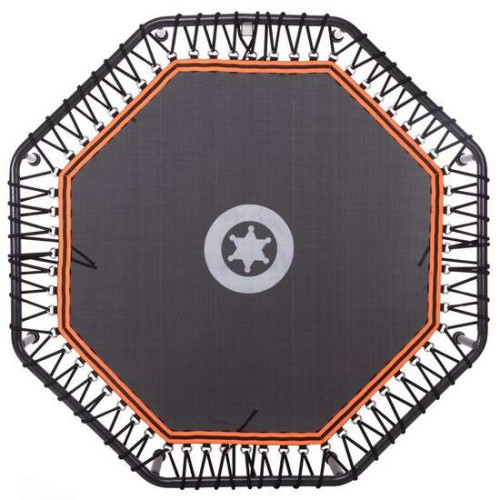 Фитнес батут для джампинга восьмиугольный с ручкой ø122см черный оранжевый ✅ хорошие характеристики Фитнес батут для джампинга восьмиугольный с ручкой ø122см черный оранжевый ✅ хорошие характеристики