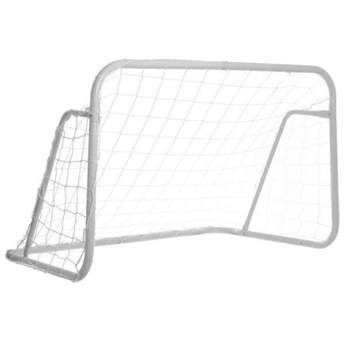 Дитячі ворота футбольні із сіткою білі