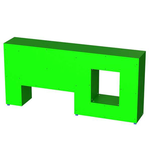 Уличная Стена с двумя прорезями на площадку Уличная Стена с двумя прорезями на площадку