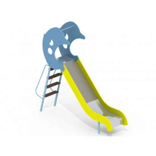 Детская горка средняя высота спуска 1200 см в садик